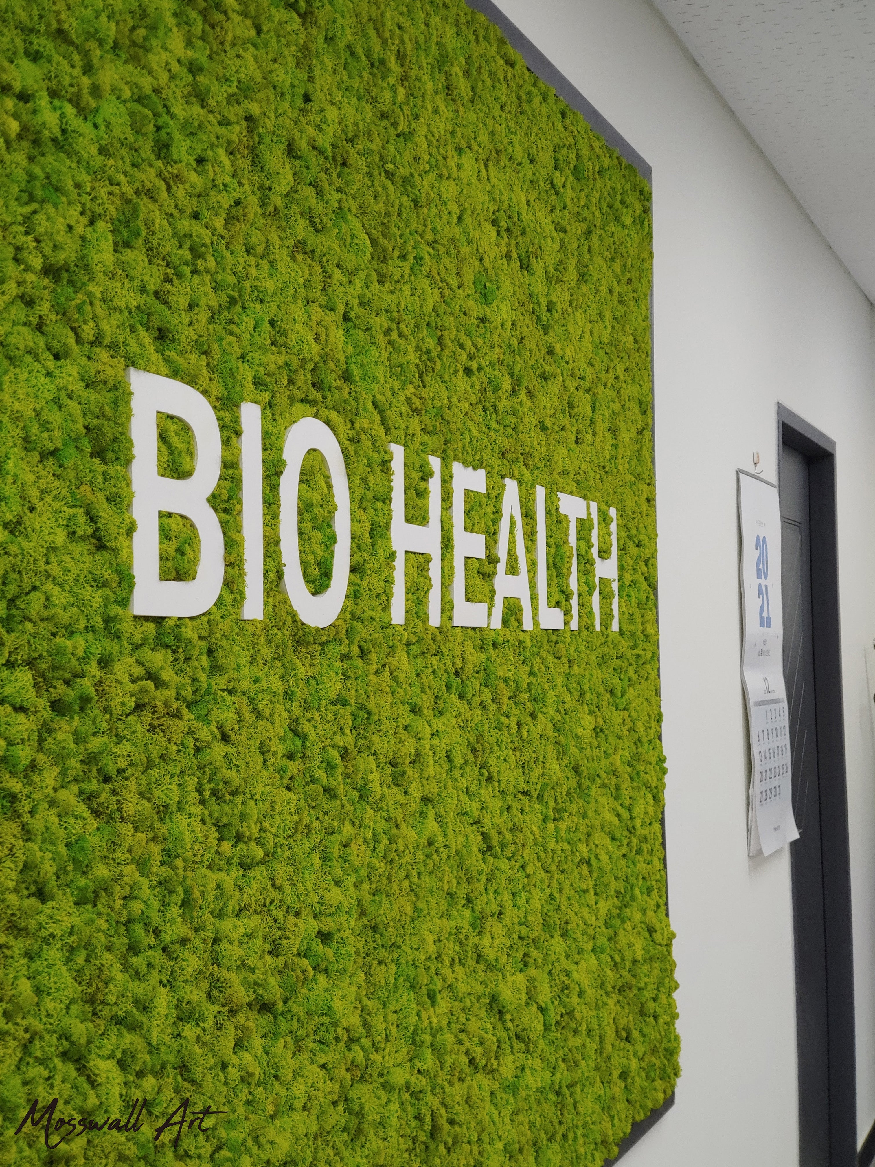 강원도청 Bio Health 공간, 모스월아트로 친환경·첨단 이미지 강화