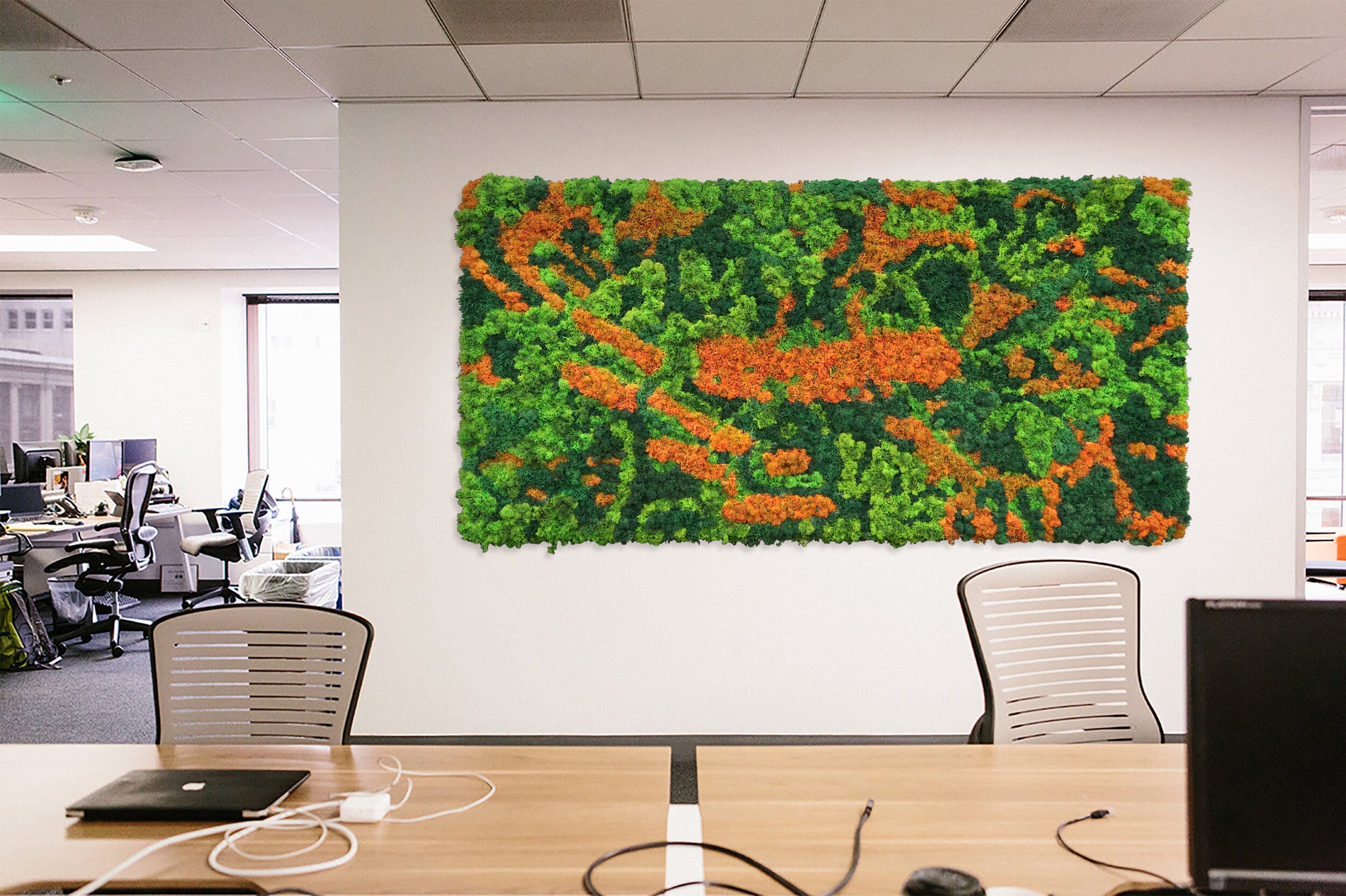 케프리옴 제약회사, 극난이도 맞춤형 모스월아트로 기업 정체성 구현